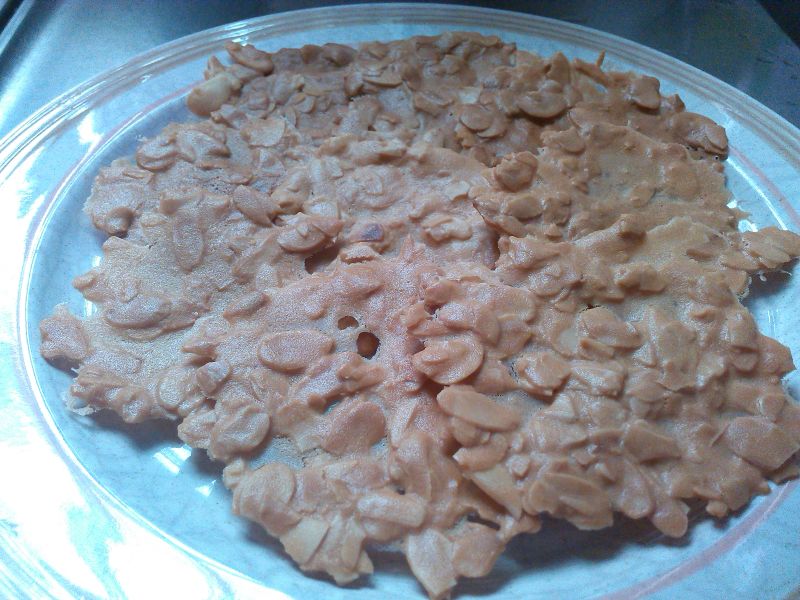 【杏仁瓦片】－烘焙展食譜募集