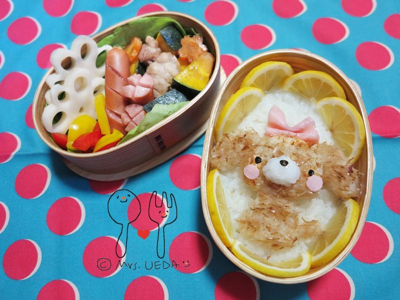 日式清爽檸香柴魚狗狗便當(上田太太愛料理)