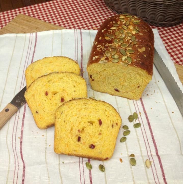胡蘿蔔果乾土司