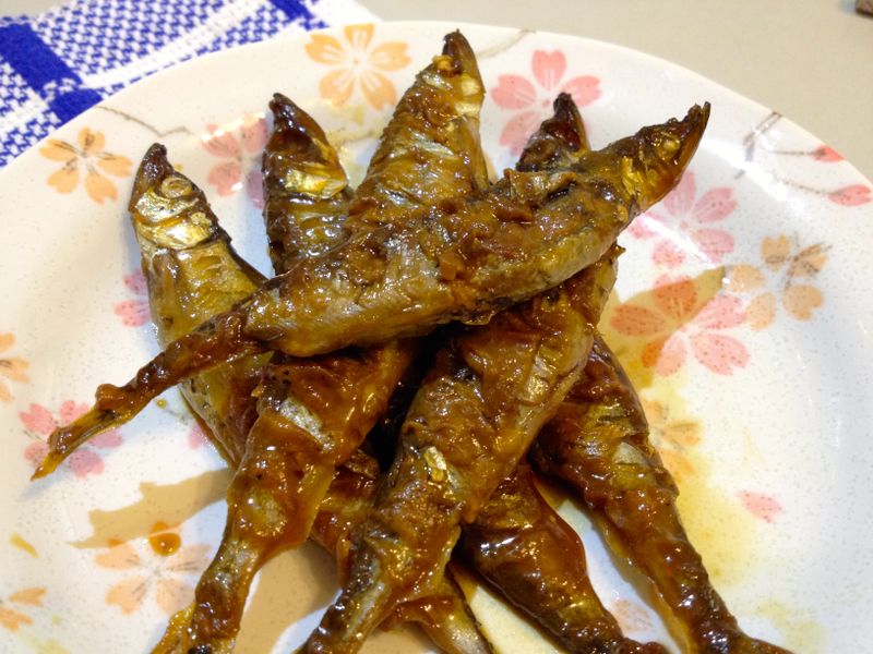 柳葉魚甘露煮