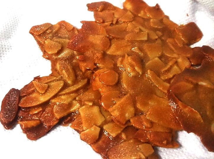 杏仁黑糖瓦片