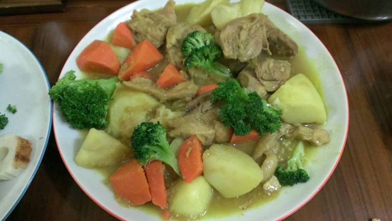 簡易蔬菜雞肉咖哩