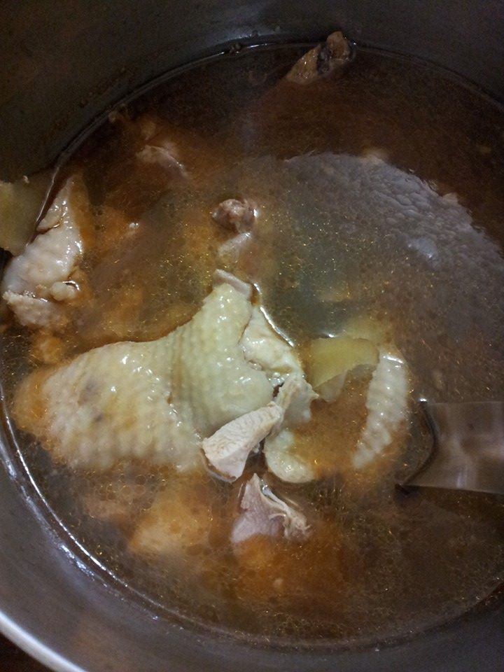 速成麻油雞