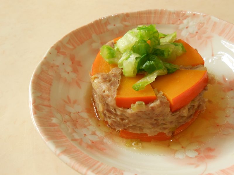 瓜瓜(南瓜、苦瓜)蒸肉