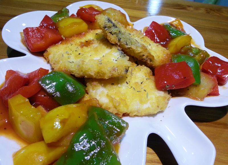 【動手作料理】茄汁彩椒海驪片-安永鮮物