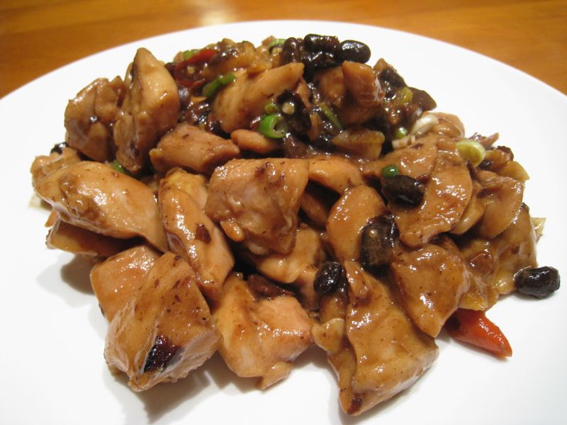 【粉豬兒】豆豉雞丁
