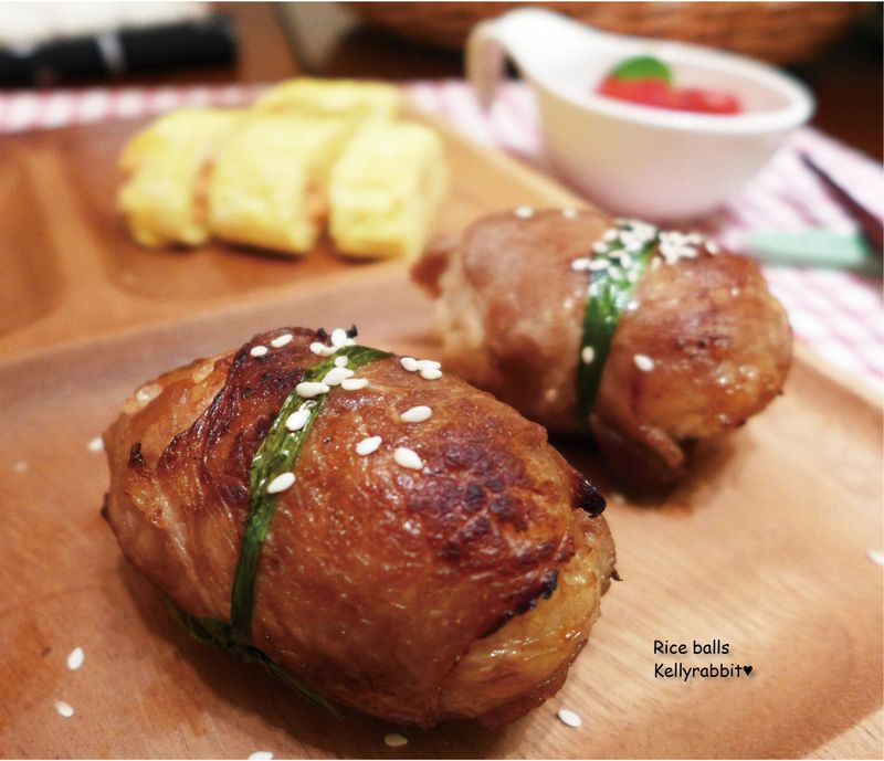 肉片飯糰