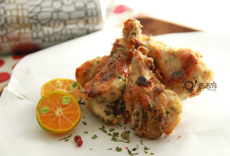 小烤箱料理：蒜味烤雞腿by戀戀家
