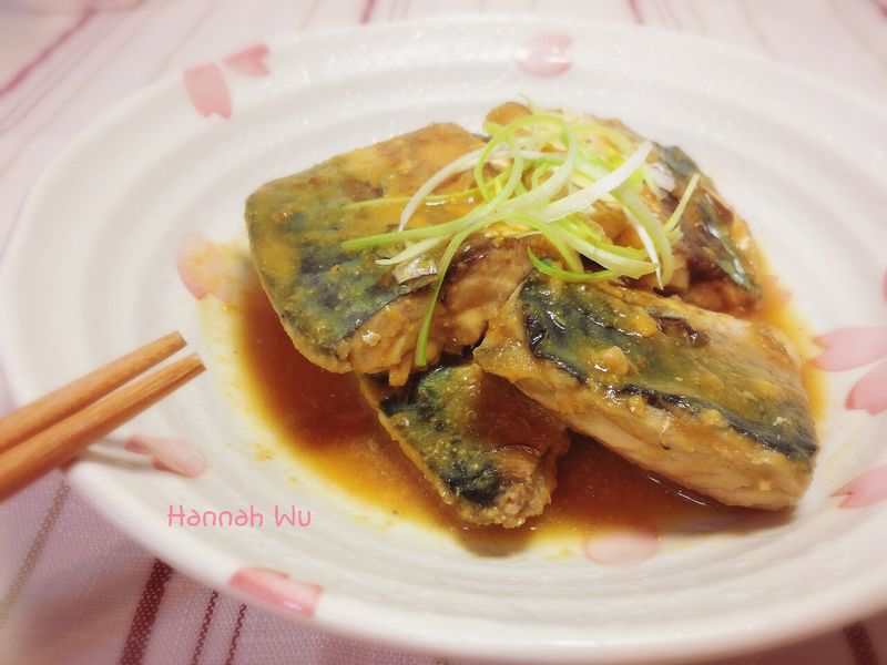 青花魚味噌煮