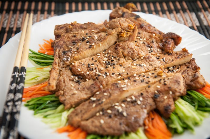 香煎排骨