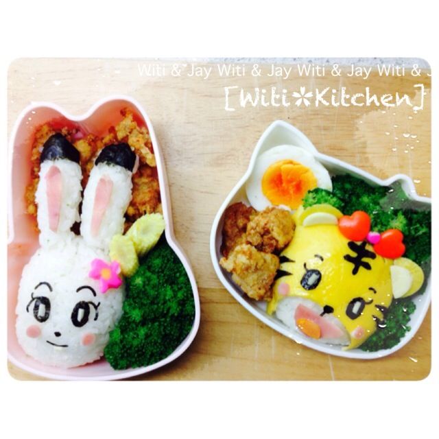 [Witi✿Kitchen]愛心便當巧虎小花琪琪