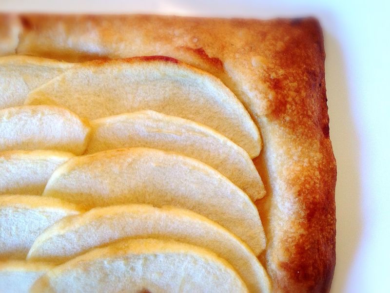香濃酥脆蘋果酥皮塔