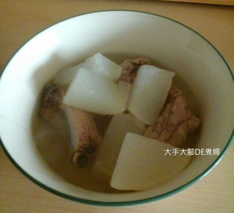 白玉蘿蔔排骨湯