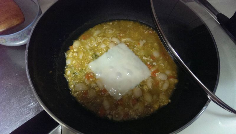 (1歲副食品)南瓜起士雞肉貝殼麵