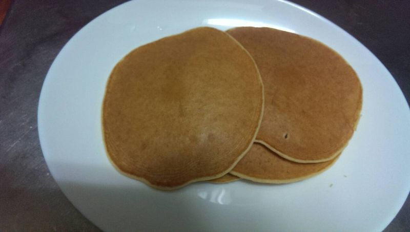 (1歲點心)超簡易 香蕉鬆餅