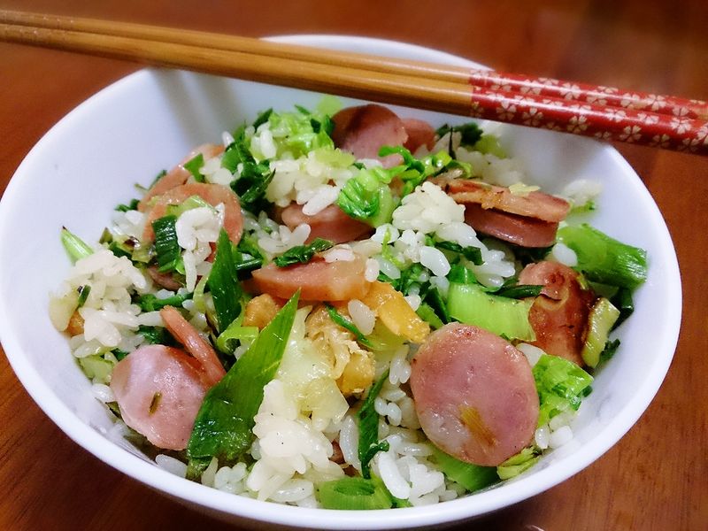 簡易版上海菜飯