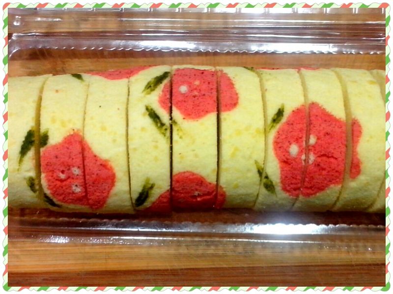 *~花朵芋泥蛋糕捲~*