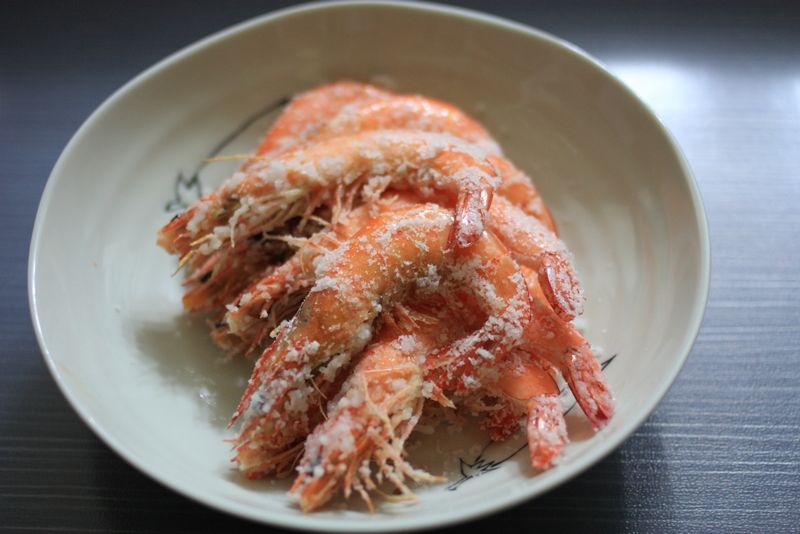 烤蝦子