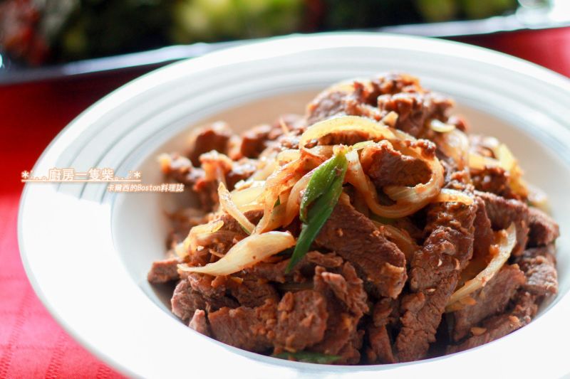 薑汁牛肉燒