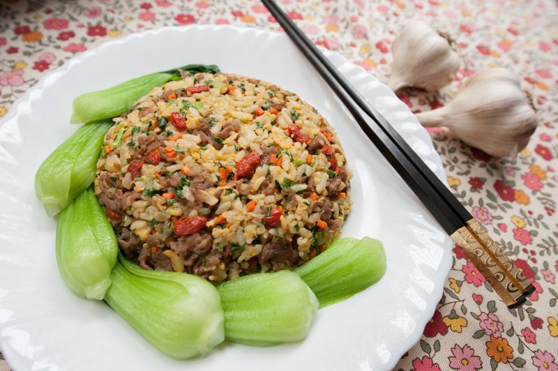 羊肉炒飯