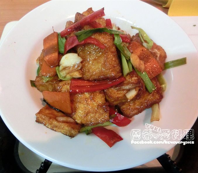 紅燒炸豆腐