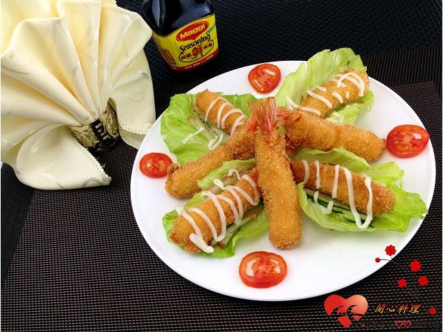 沙拉炸蝦捲【美極鮮味露】