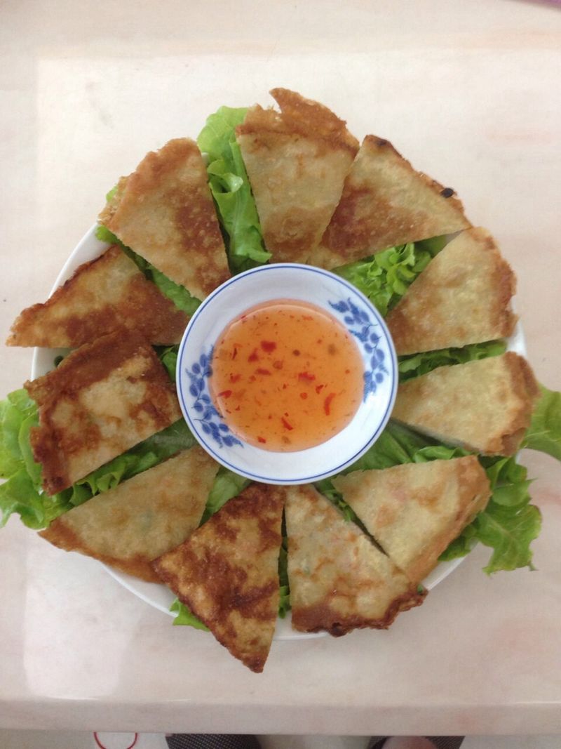 月亮蝦餅