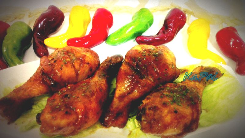Sticky Chicken Drumstick - 醬烤雞腿