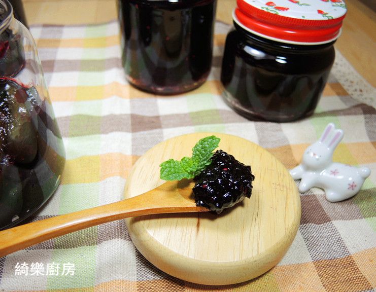 桑椹覆盆子果醬