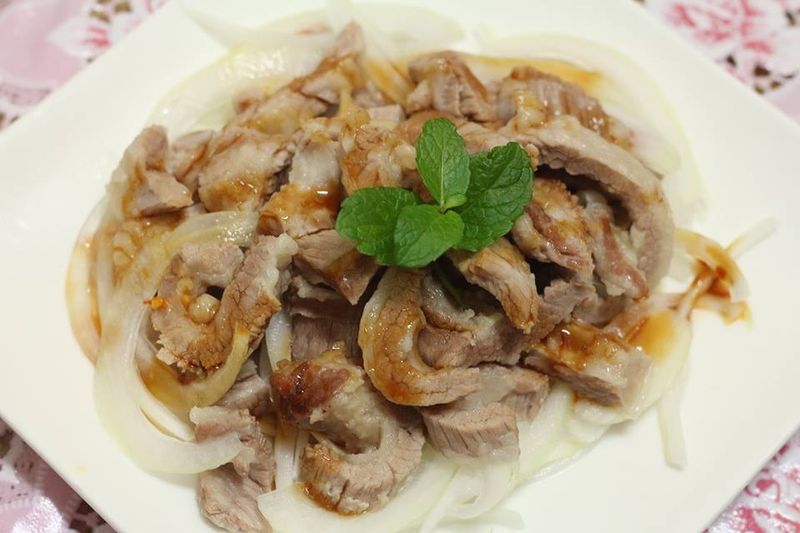 白切松坂肉