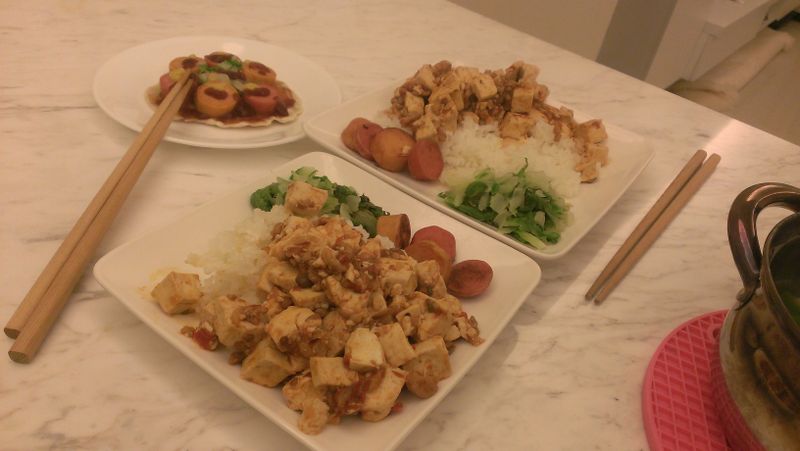 麻婆豆腐❤低調做;)