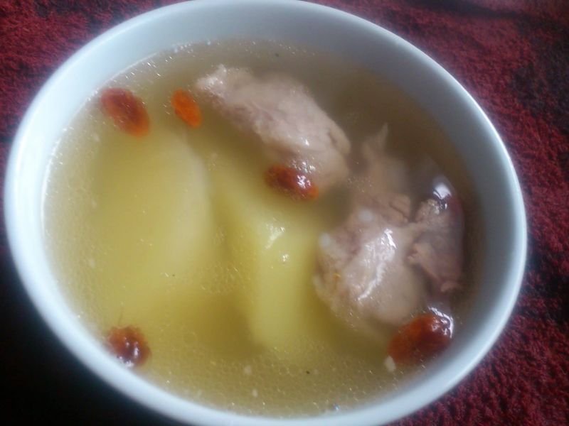 細兒<3 青木瓜排骨煲湯