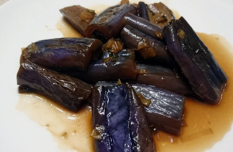 [瓜果]蔥燒茄子