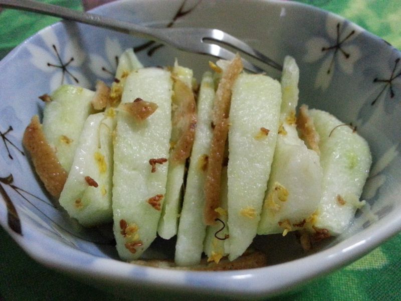 陳皮巴樂拌桂花