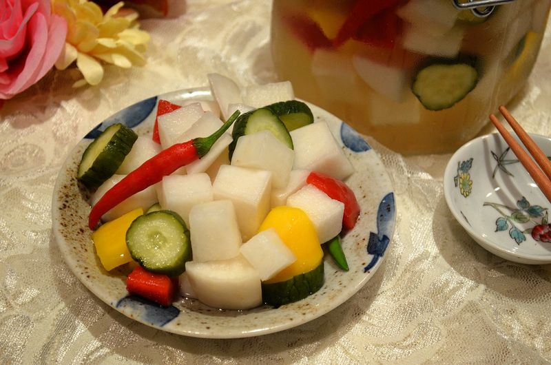 酸甜白蘿蔔粒