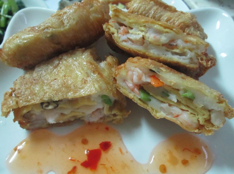 蝦仁豆包酥
