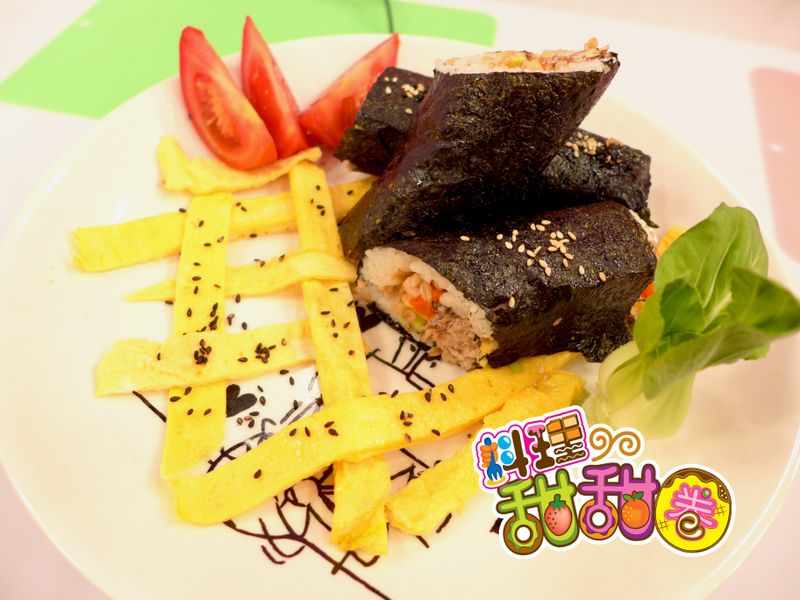 料理甜甜圈【營養滿分】聰明壽司