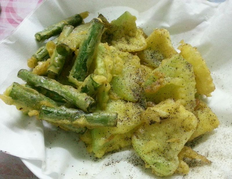 酥炸絲瓜