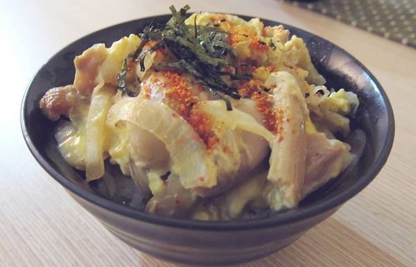 烤雞吃不完來做親子丼