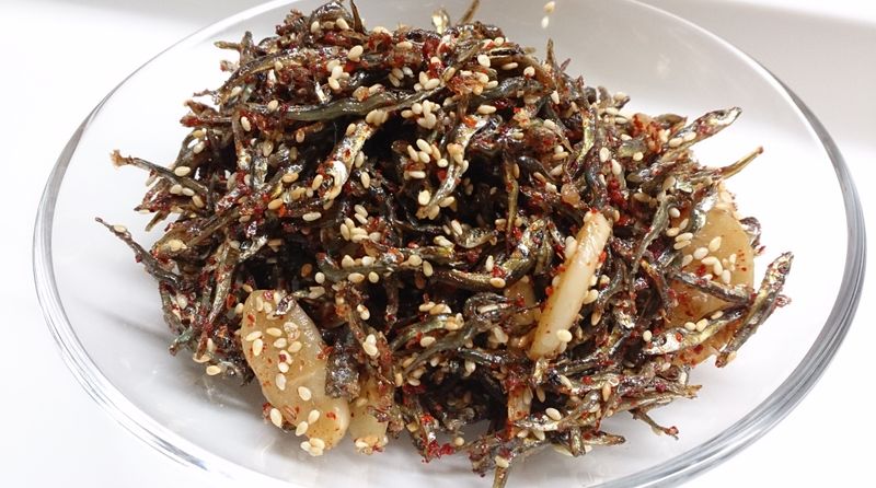 芝麻小魚乾