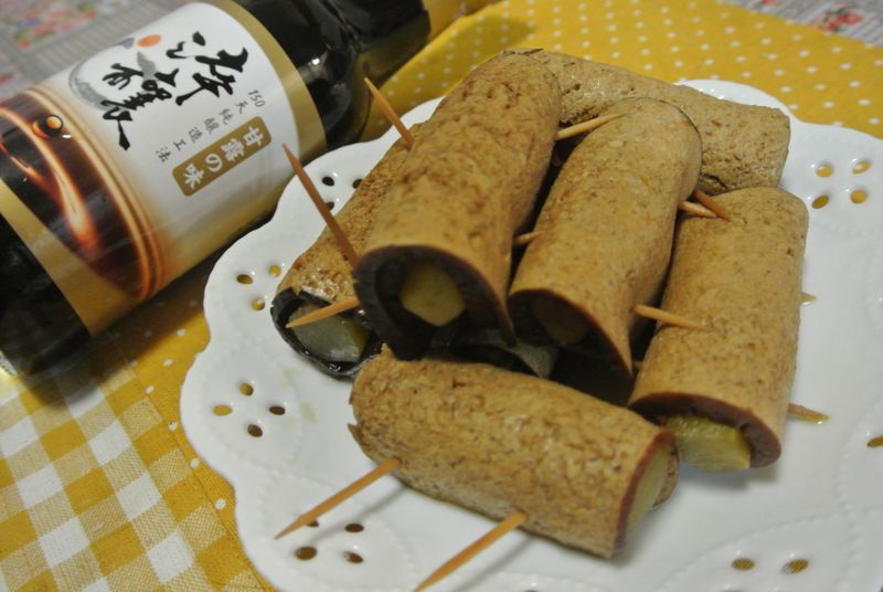 豆腐捲菜心【淬釀中式下午茶點】