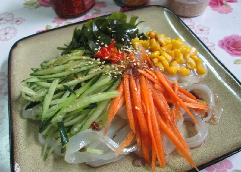 自製綠豆粉皮