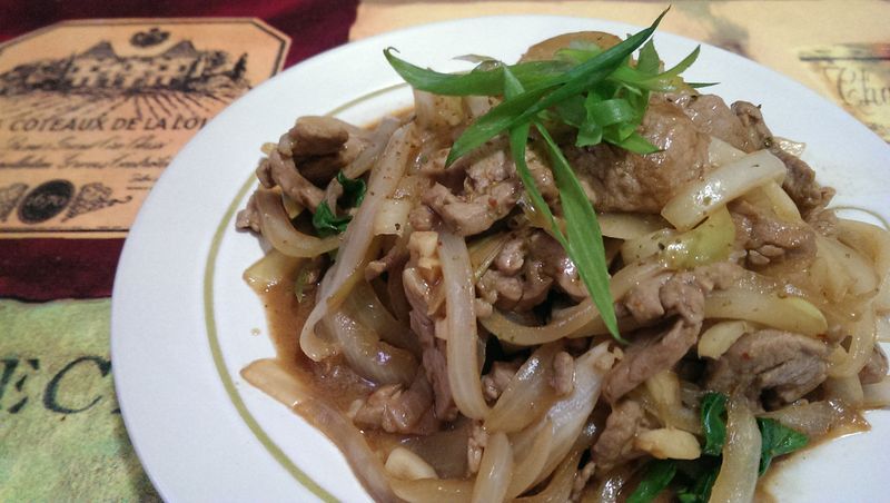 大漠風味孜然炒里肌