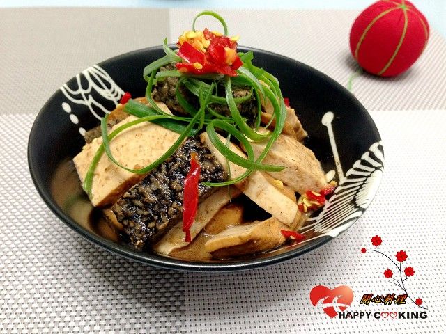 麻醬豆乾米血