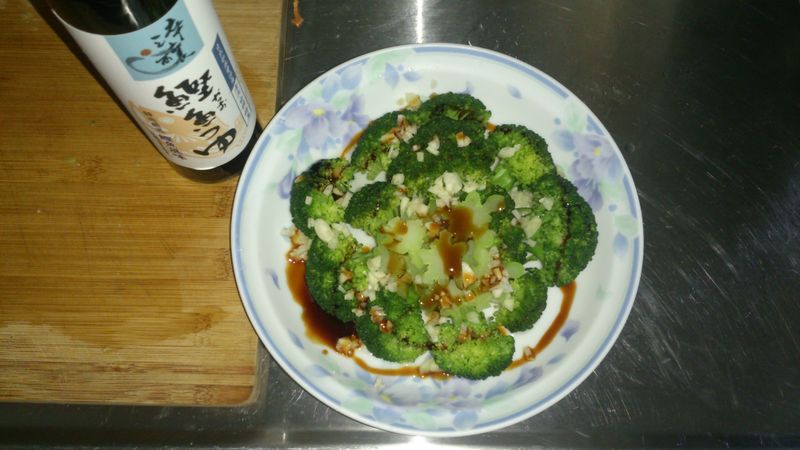 蒜茸綠花椰菜~淬釀日式下午茶點