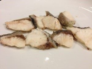 椰子油烤魚片