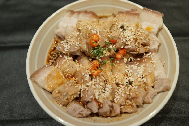 香辣白肉