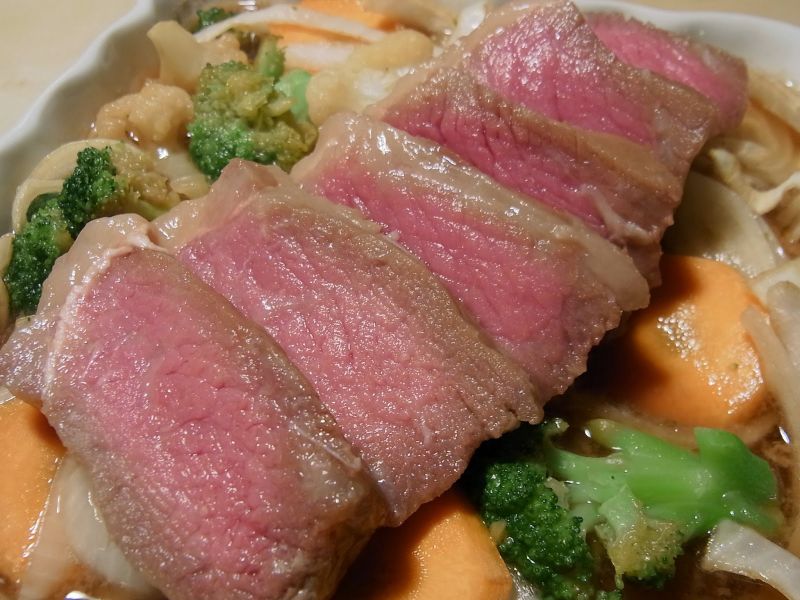 蜜汁蔬菜烤牛肉