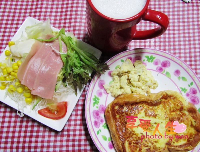 《料理》在家也能享受美味早餐~法國吐司簡單做