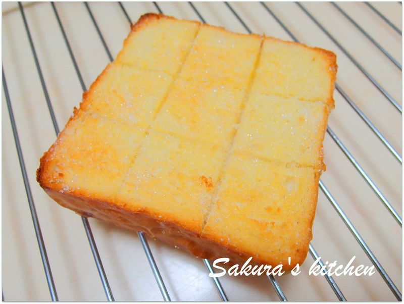 ♥我的手作料理♥奶油砂糖吐司